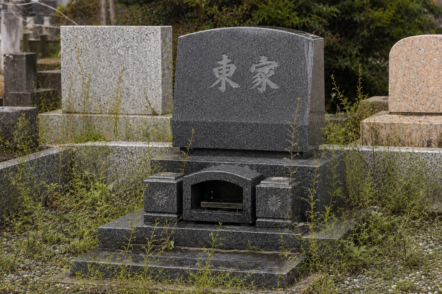 雑草除去 作業前