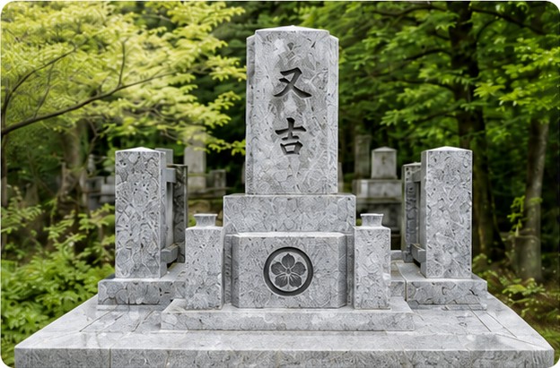 清掃後のお墓 1